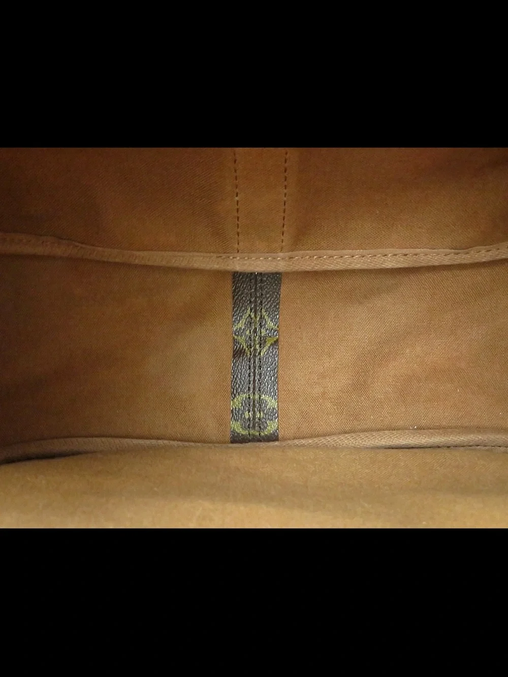 Louis Vuitton Monogram Canvas Messenger Bag with Natural Vachetta Trim